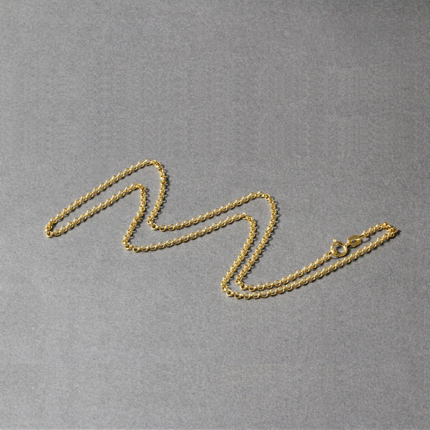 10k Yellow Gold Rolo Chain  (1.90 mm) 