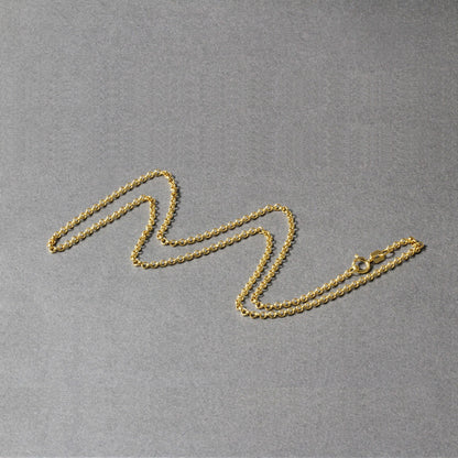 10k Yellow Gold Rolo Chain  (1.90 mm) 