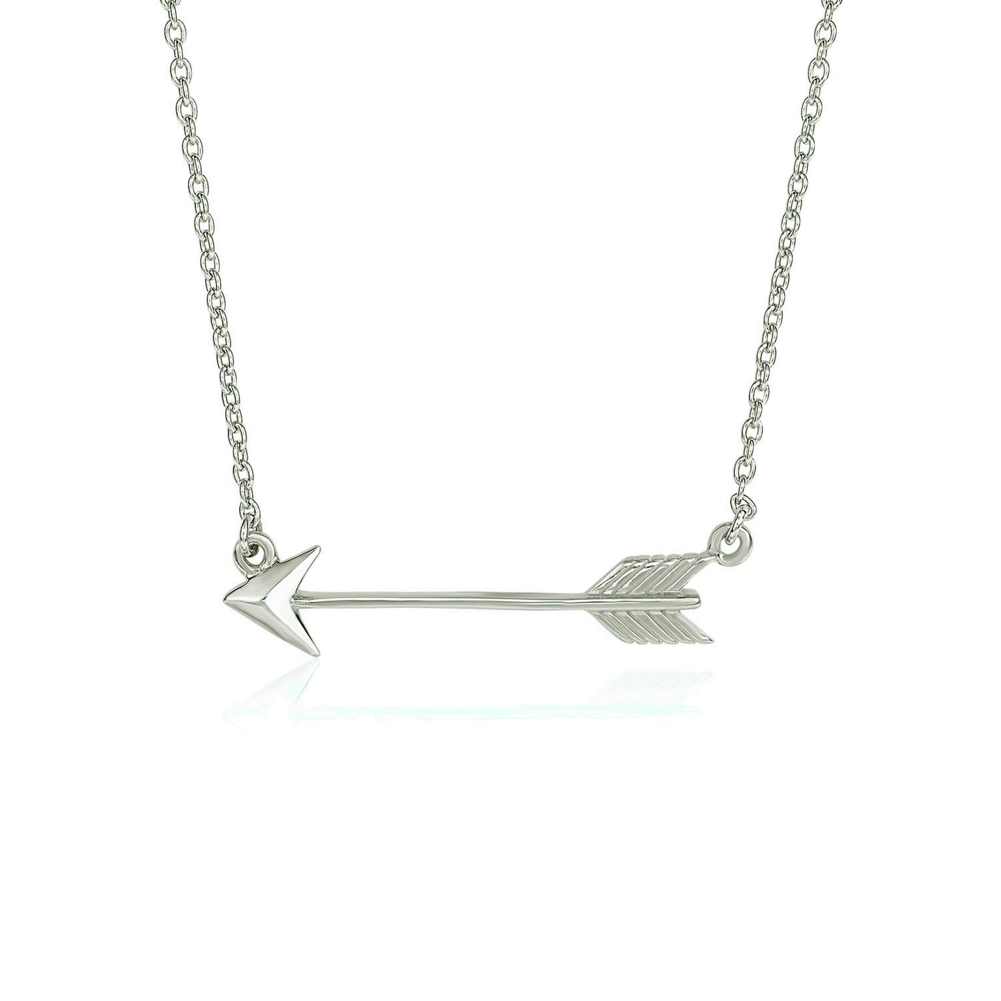 Necklace with Arrow in Sterling Silver 