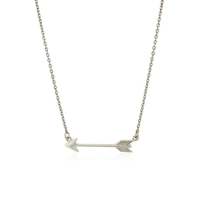 Necklace with Arrow in Sterling Silver 