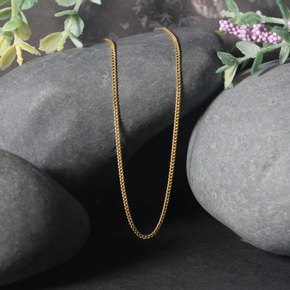 10k Yellow Gold Gourmette Chain (1.40 mm) 