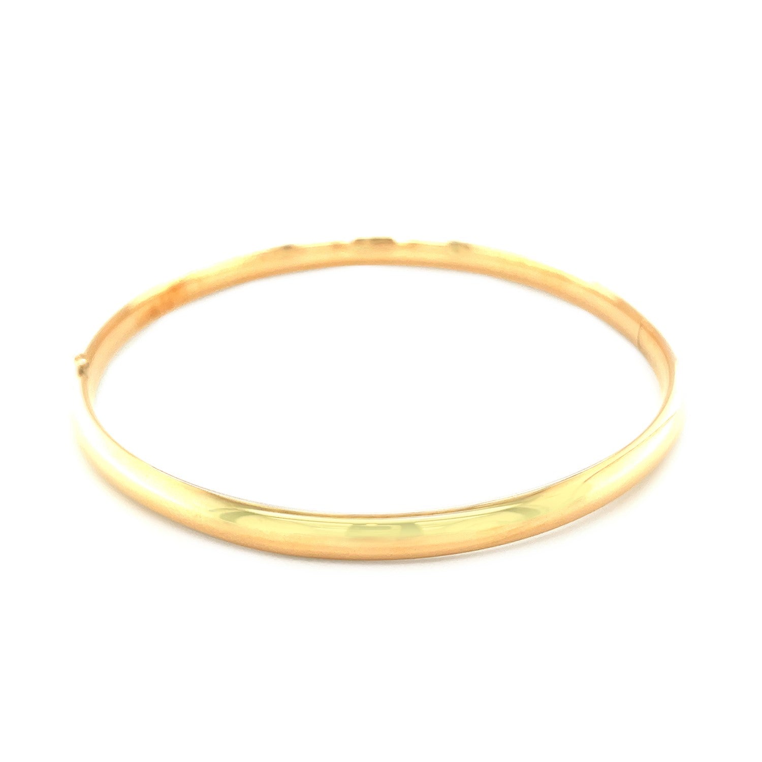 Classic Bangle in 14k Yellow Gold (5.00 mm) 