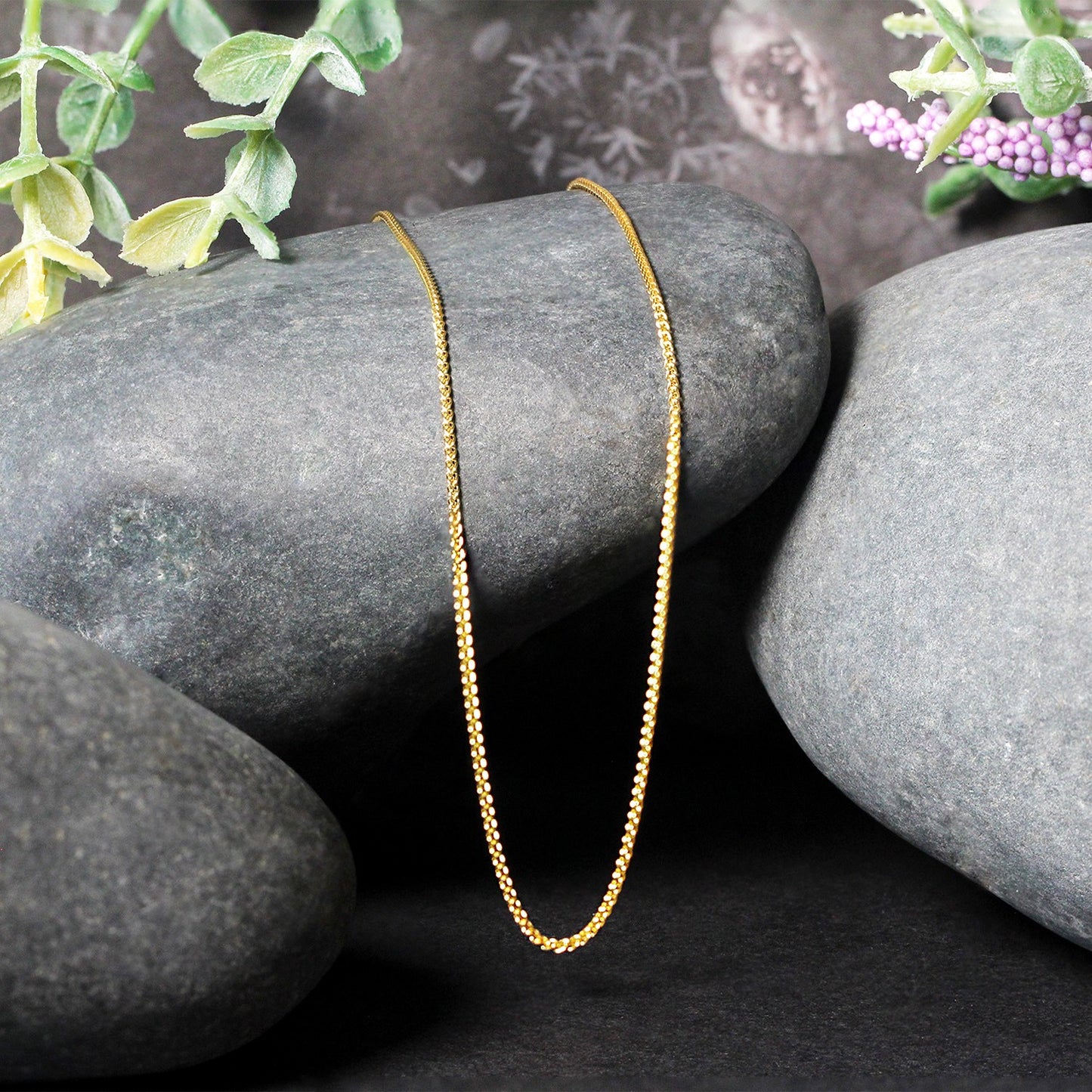 10k Yellow Gold Wheat Chain 1.0mm (1.00 mm) 