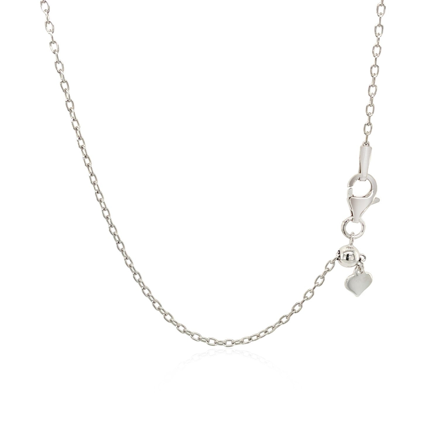 Sterling Silver 16 inch Necklace with Textured Beads 