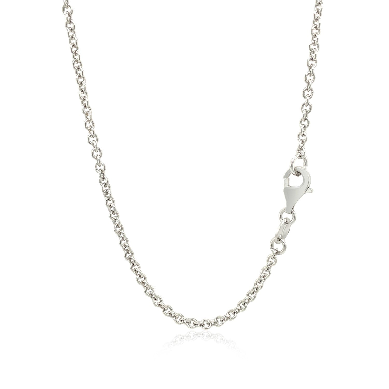 Sterling Silver Infinity Symbol Necklace 