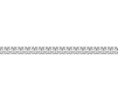 Lab Grown Round Diamond Tennis Bracelet in 14k White Gold (7 cctw F/G  VS2/SI1) 