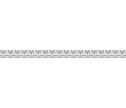 Lab Grown Round Diamond Tennis Bracelet in 14k White Gold (5 cctw  F/G  VS2/SI1) 