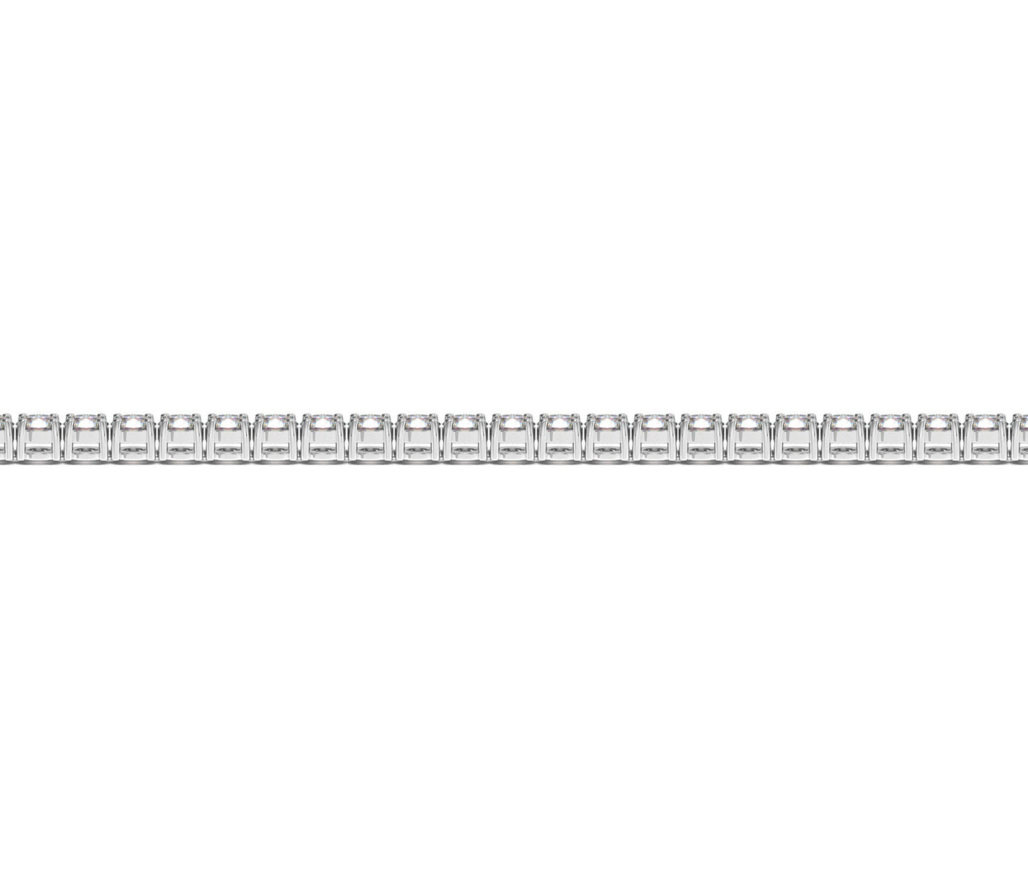 Lab Grown Round Diamond Tennis Bracelet in 14k White Gold (3 cctw F/G  VS2/SI1) 