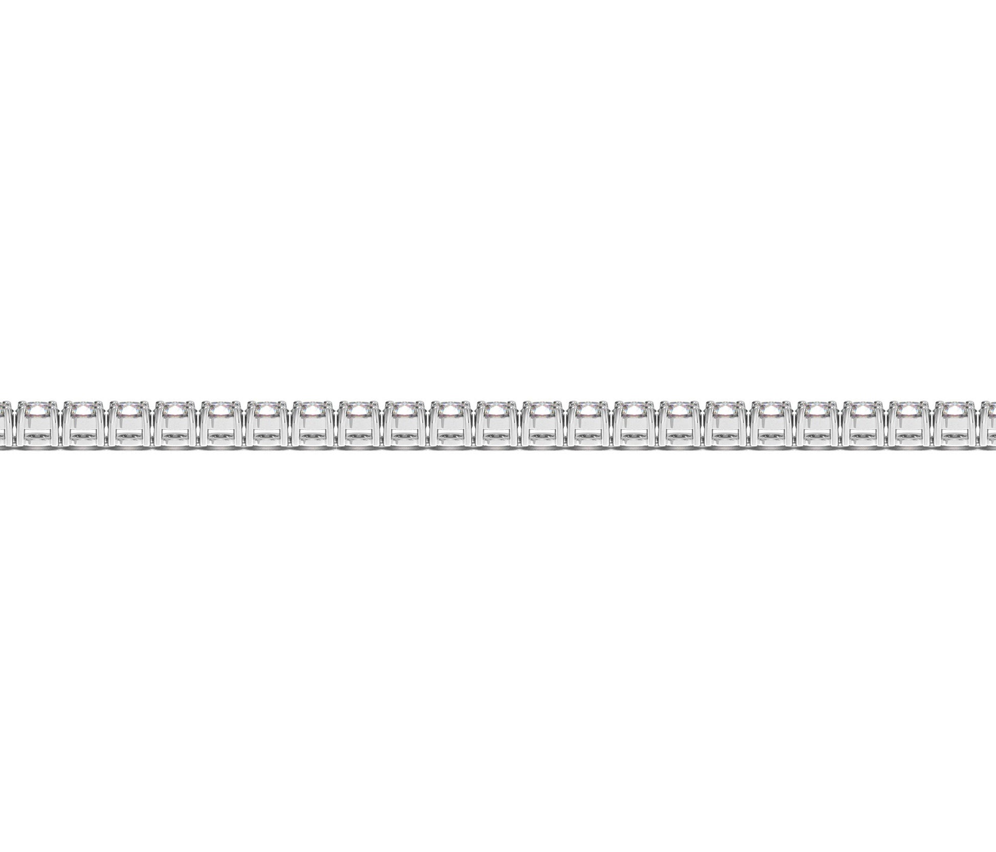 Lab Grown Round Diamond Tennis Bracelet in 14k White Gold (3 cctw F/G  VS2/SI1) 